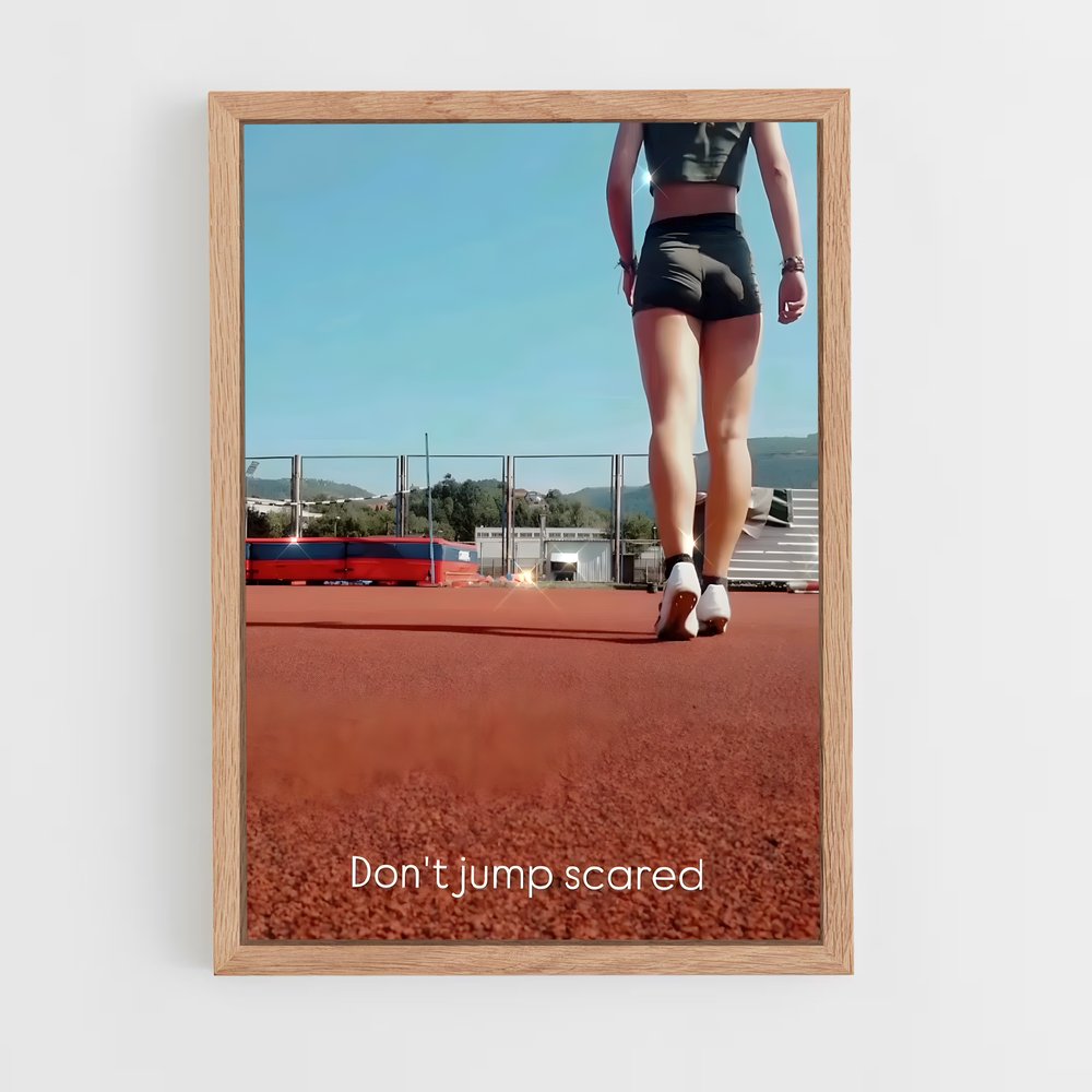 Poster En Plein Saut – affiche Athlétisme (vue 4)